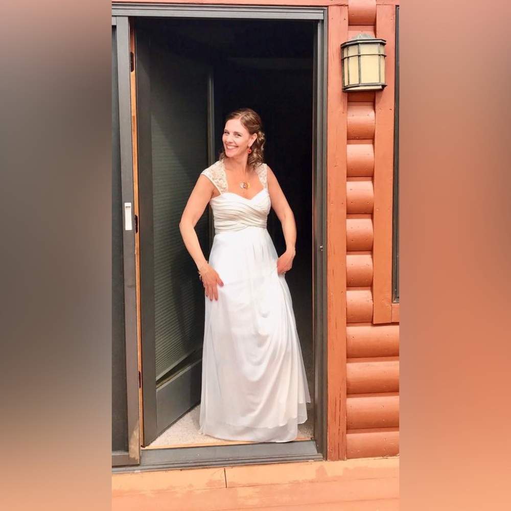 Casual wedding dress